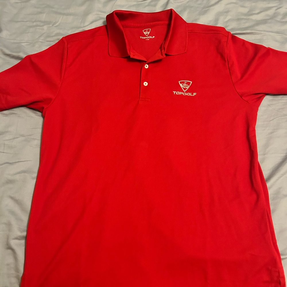 Men's Red Polo Shirt